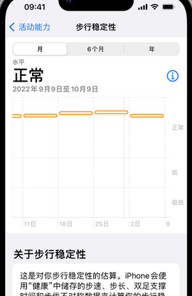 南开乡iPhone手机维修如何在iPhone开启'步行稳定性通知'