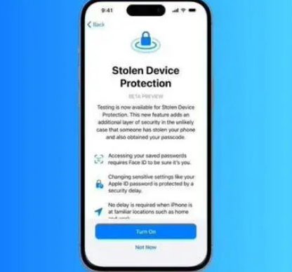 南开乡苹果授权维修店分享被盗设备保护功能开启方法 