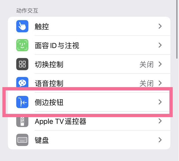 南开乡苹果14维修店分享iPhone14 Plus侧键双击下载功能关闭方法 