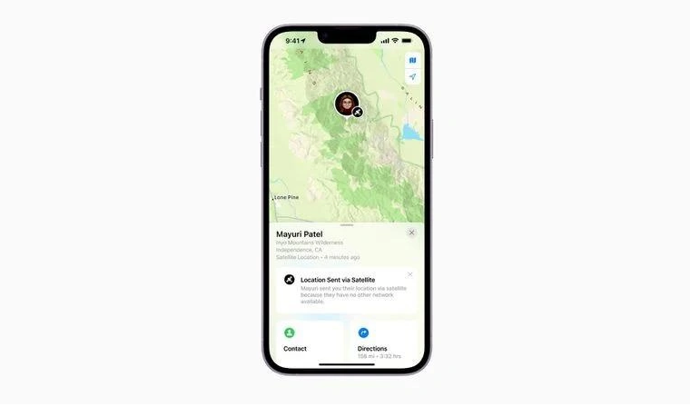 南开乡苹果14维修分享iPhone14系列中 FindMy功能通过卫星分享位置方法教程 