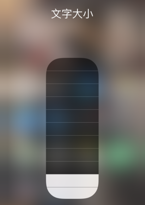 南开乡苹果手机维修分享小技巧：在 iPhone 控制中心快速调节字体大小 