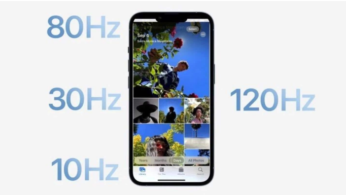 南开乡苹果14维修分享iPhone 14有高刷吗 