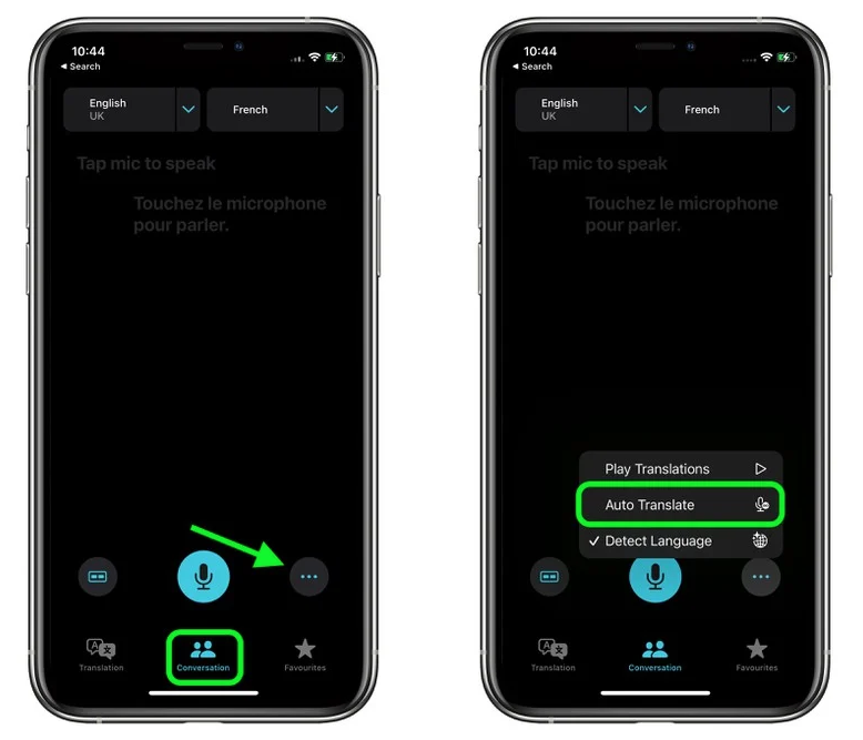 南开乡苹果手机维修分享iOS 15 “翻译” App 新改进 